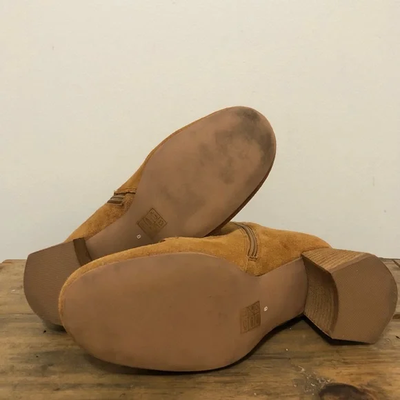 Jeffery Campbell Brown Chunky Block Heel Booties - Picture 9 of 12